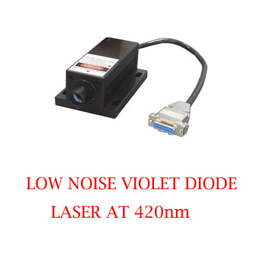 Long Lifetime Easy Operating 420nm Low Noise Violet Blue Laser 1~120mW